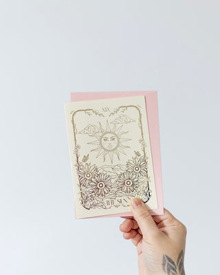 The Sun Greeting Card