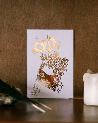 Abundance Potion in Gold