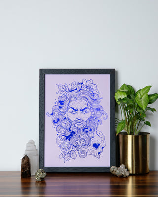 Hades - Greek God of the Underworld Art Print