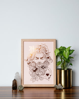 Hades - Greek God of the Underworld Art Print