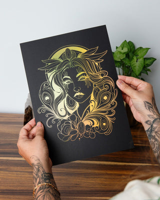 Hera - Greek Goddess of Women And Marriage Art Print