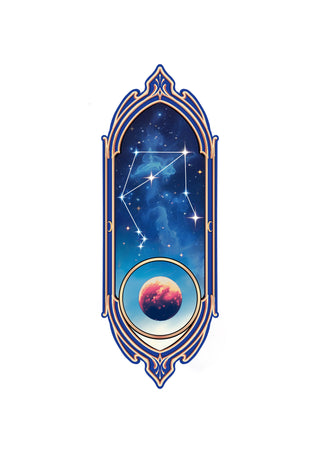 Libra Constellation Sticker