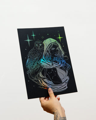 Libra Season Zodiac Art Print