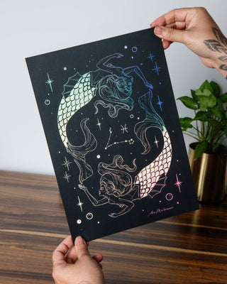 Pisces Season Zodiac Art Print
